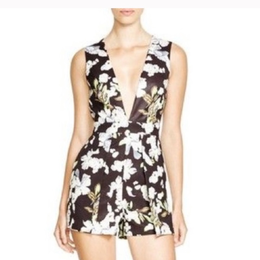 Lucy Paris Floral Romper S